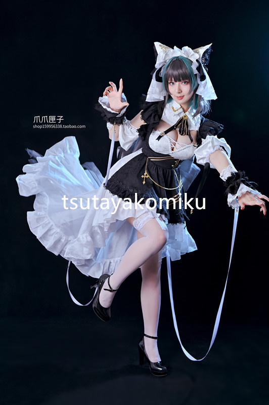 Azur Lane アズールレーン チェシャ猫 コスプレ 衣装 靴 ウィッグ