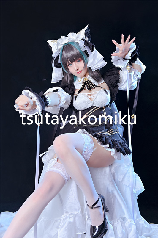 Azur Lane アズールレーン チェシャ猫 コスプレ 衣装 靴 ウィッグ