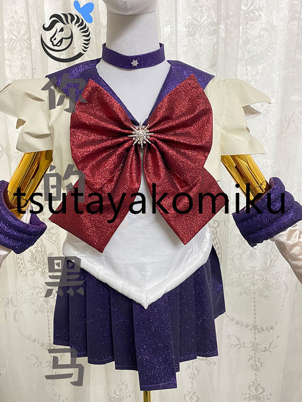 高品質 豪華版!手袋付き☆コスプレ衣装/美少女戦士セーラームーン