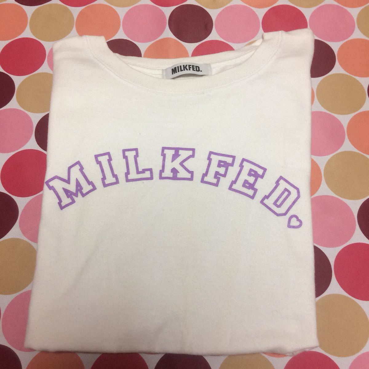 MILKFED. ミルクフェド 半袖Tシャツ