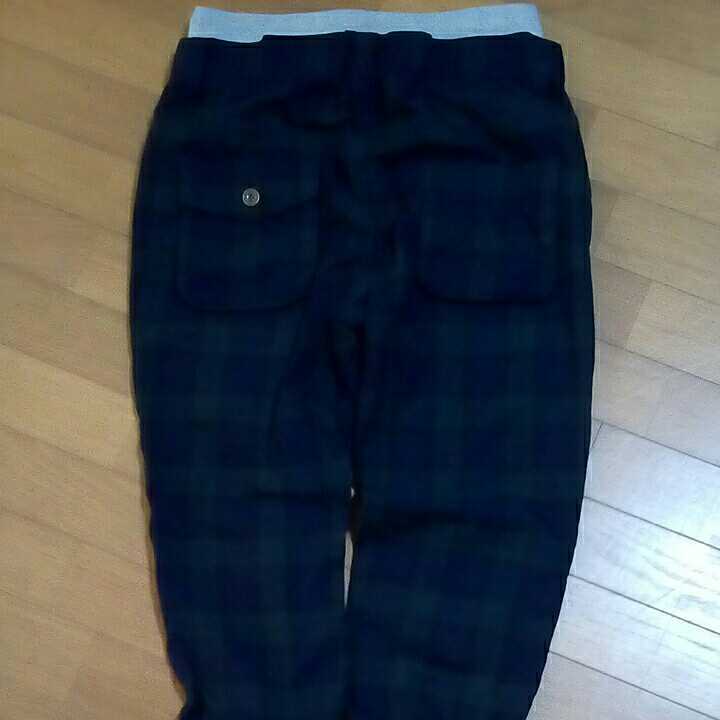 Catedral Sabrina pants * green check pattern M