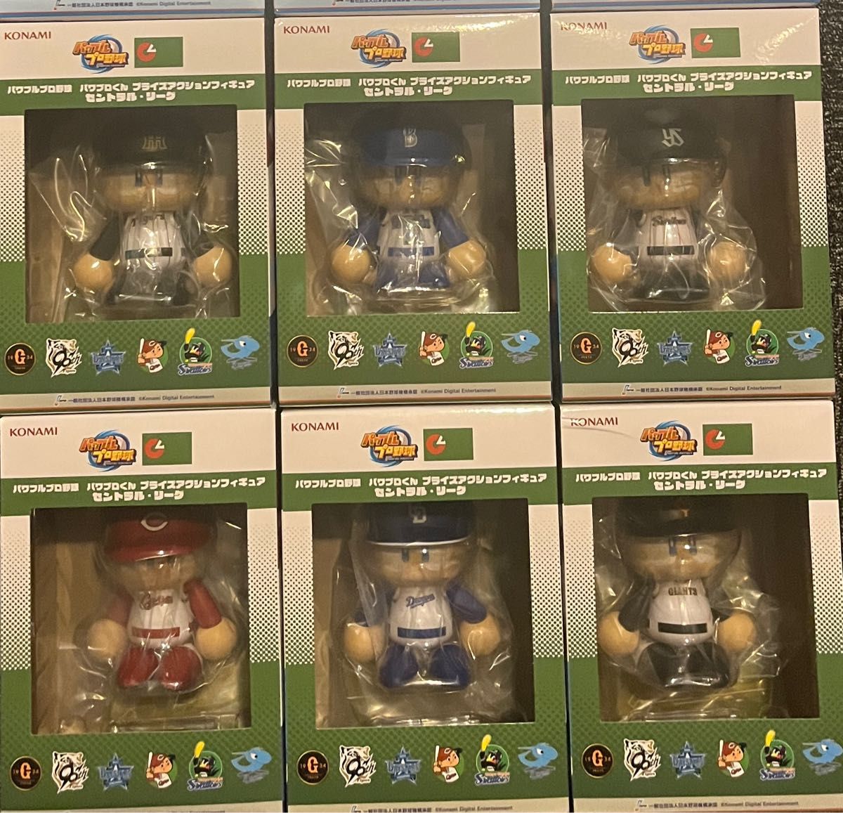 【コンプリート6個セット】パワプロくん セリーグ フィギュア パワフルプロ野球 パワプロくん アクション フィギュア セリーグ
