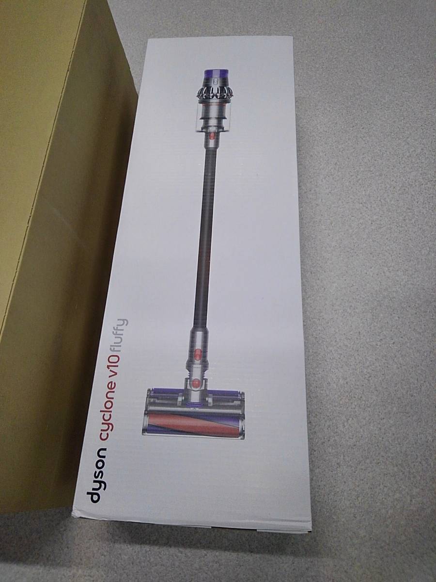 未使用品 限定モデル ダイソン V10 fluffy ブラックエディション dyson cyclone SV12 コードレスクリーナー Black Edition サイクロン式_画像2