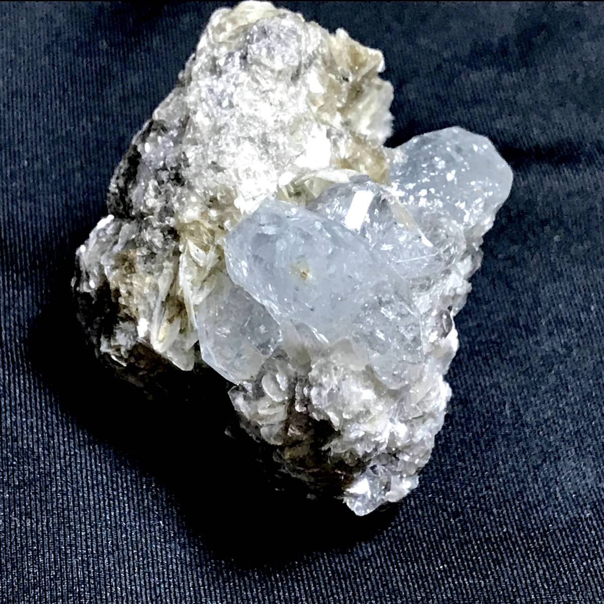 ベリルと雲母・35g（中国産鉱物標本）_画像8