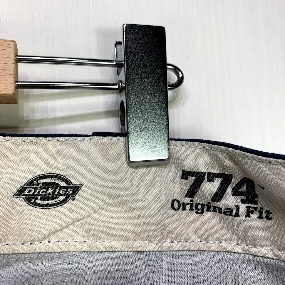 Dickies 774 ワーク パンツ 12サイズ ネイビー 紺 ディッキーズ 古着 メンズ Original Fit_画像5