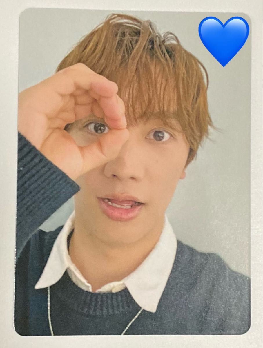 なにわ男子アシンメトリー / Black Nightmare(通常盤) トレカ