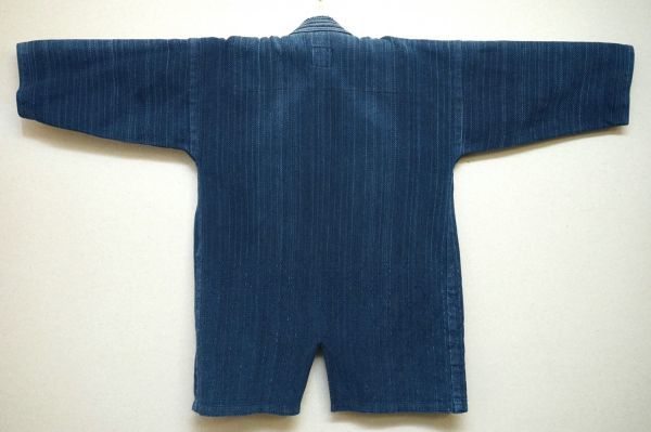 絶品】 1573S◇剣道着◇フジダルマ◇刺子織◇正藍染◇2L◇木綿古布