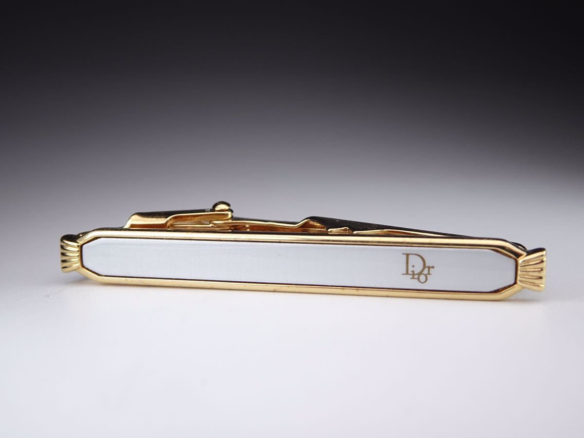  ディオール ネクタイピン タイピン メンズ シルバー×ゴールド Dior T21315