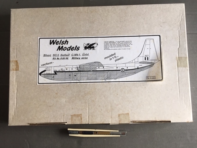 貴重な輸送機モデル　ショート　ベルファースト　C Mk.1　 1/144 ウェルシュモデル