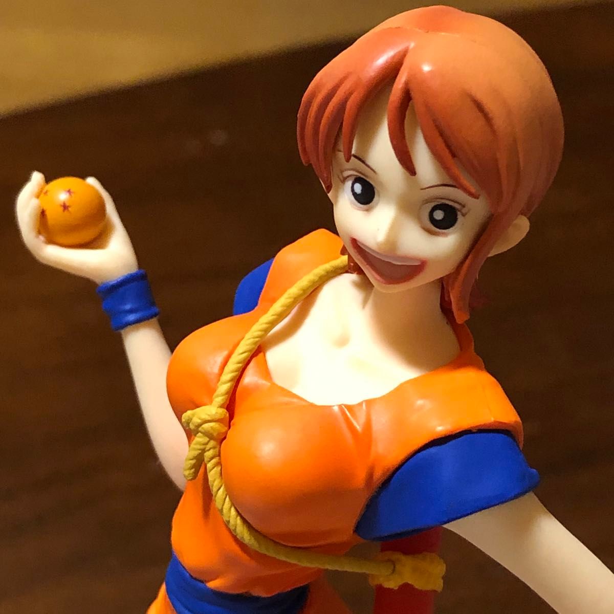 ドラゴンボール ワンピース 組立式 DX ルフィ ゾロ ナミ ブルマ フィギュア ドラゴンボール×ワンピース DX組立式フィギュア 孫悟空 ルフィ