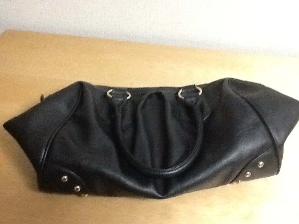  beautiful goods CECIL McBEE Cecil McBee leather bag black Mini Boston bag handbag black leather business bag 