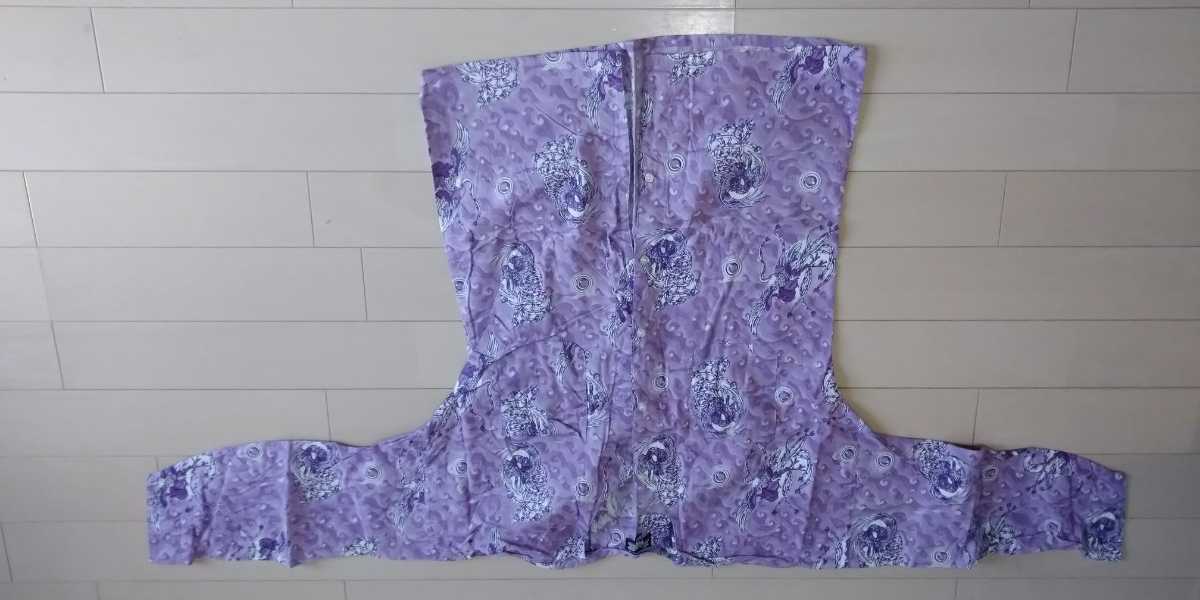 三段鳶 ダボシャツ EL 鯉口シャツ 限定 パープル 作業シャツ 三段鳶 ダボシャツ EL 鯉口シャツ 限定 パープル 作業シャツ