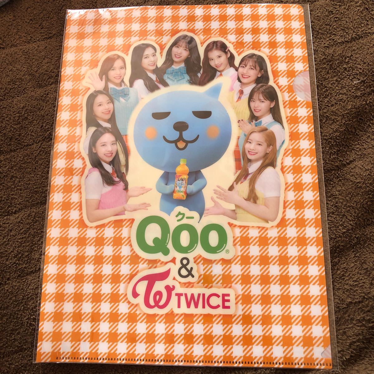 TWICE メモ帳とクリアファイル クリアファイル TWICE