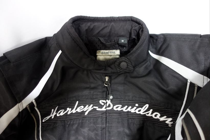 Harley Davidson 純正・中古美品・レディース・スカル・イルミネーション・防水ライディングジャケット98089-15VW (M)_画像7