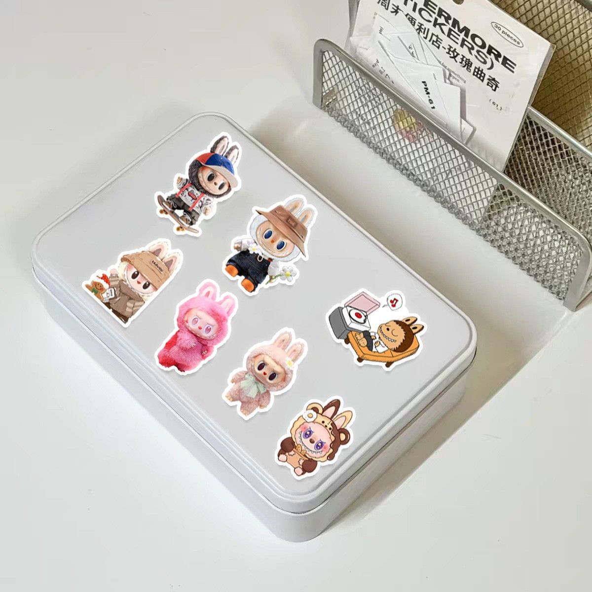 LABUBU ラブブ ステッカー シール 50枚 ランダム①｜Yahoo