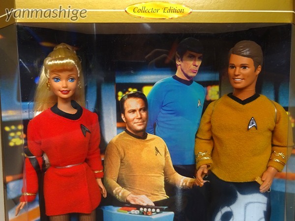 新品 スタートレック30周年 2体セット バービー＆ケン STAR TREK GIFT SET Barbie＆Ken 30TH ANNIVERSARY MATTEL マテル_画像2