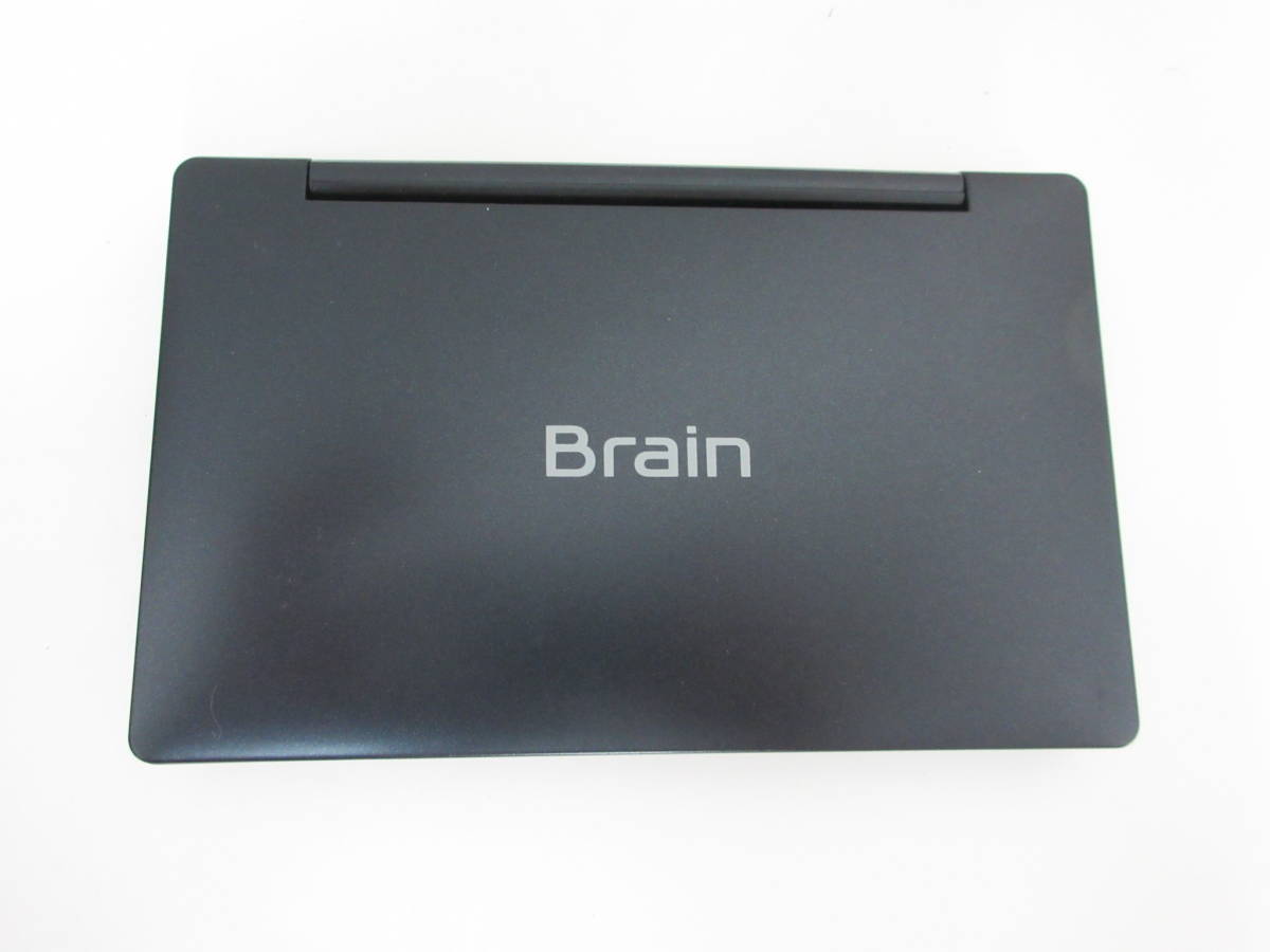 ◆SHARP シャープ Brain 電子辞書 カラー電子辞書 タッチペン付 黒 辞書 書籍 学習 リスニング 参考書 未使用品 管理2009 N-11