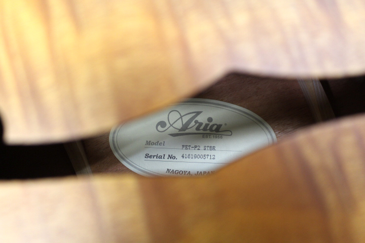 新品 Aria(アリア) / FET-F2 STBR エレクトリック・アコースティックギター ※全国送料無料(北海道・沖縄・離島は除きます。)_画像7