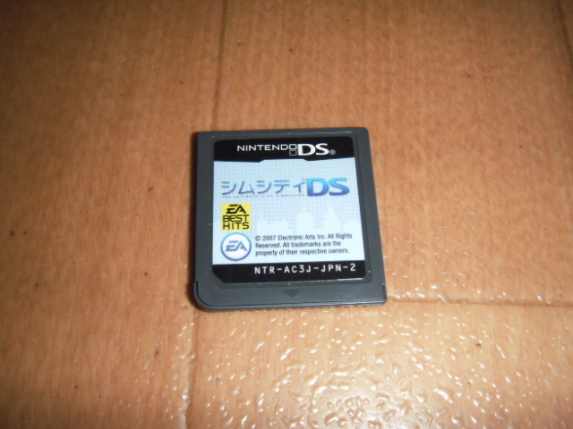 中古 DSソフトのみ シムシティDS 即決有 送料180円 _画像1