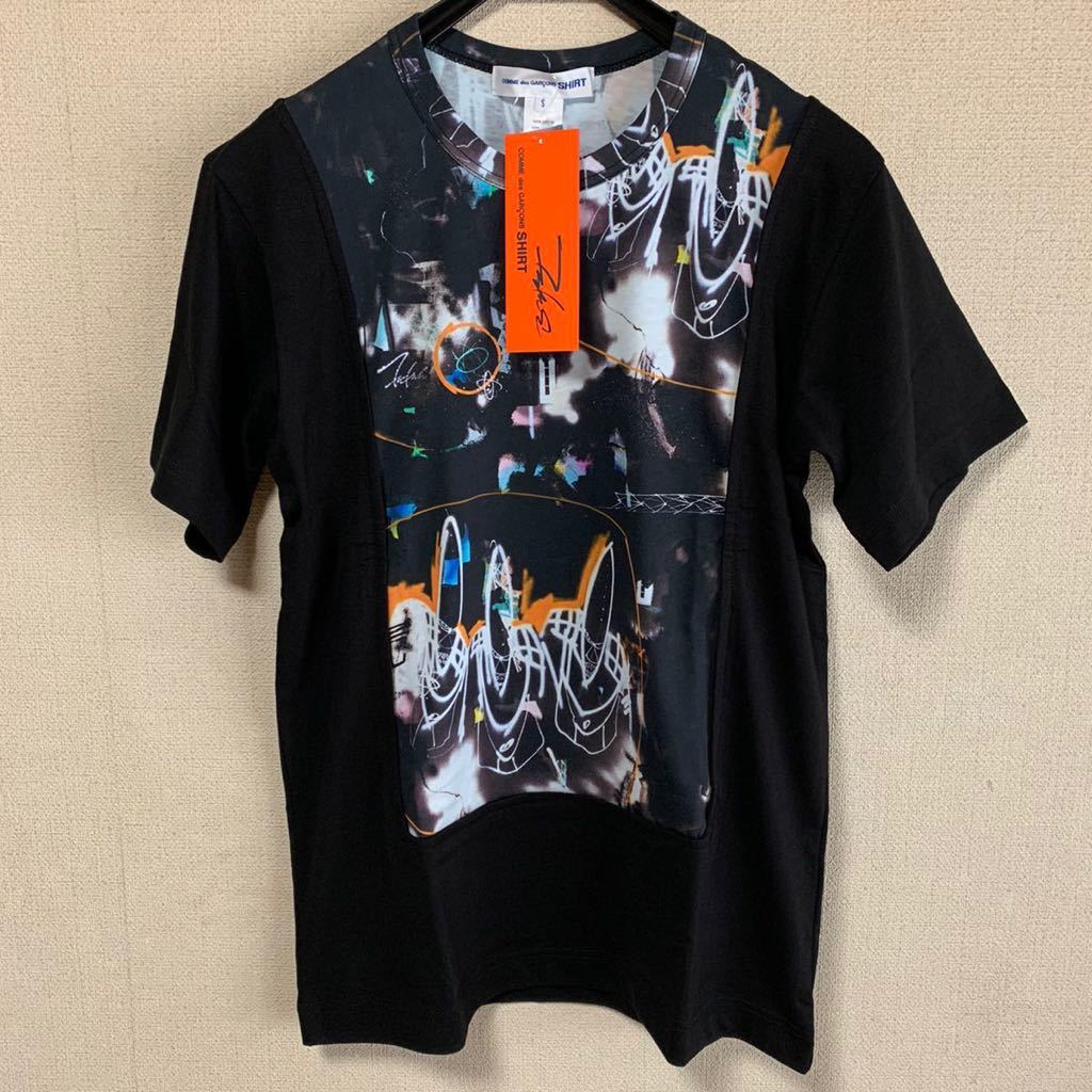 SALE/68%OFF】 FUTURA x COMME des GARCONS SHIRT 黒 M