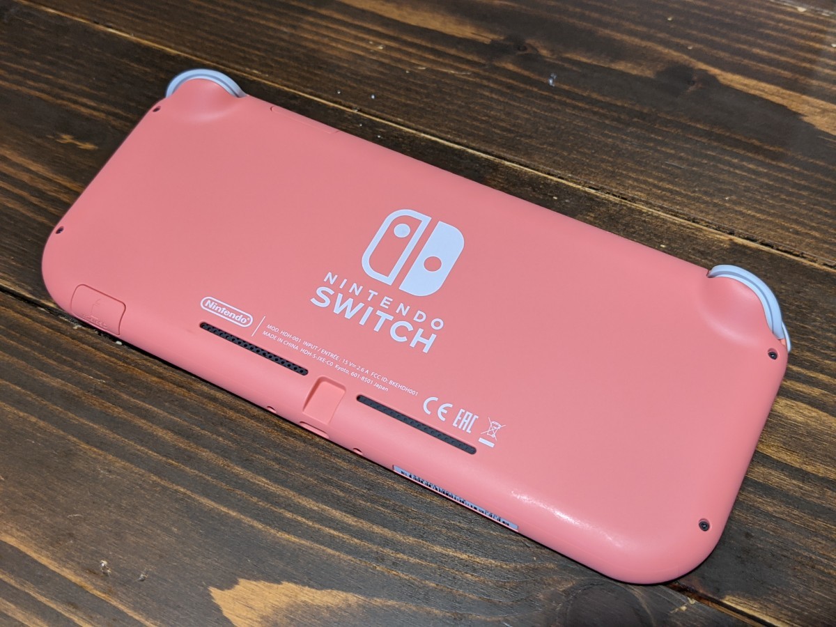 Switch Lite コーラル　ピンク　美品