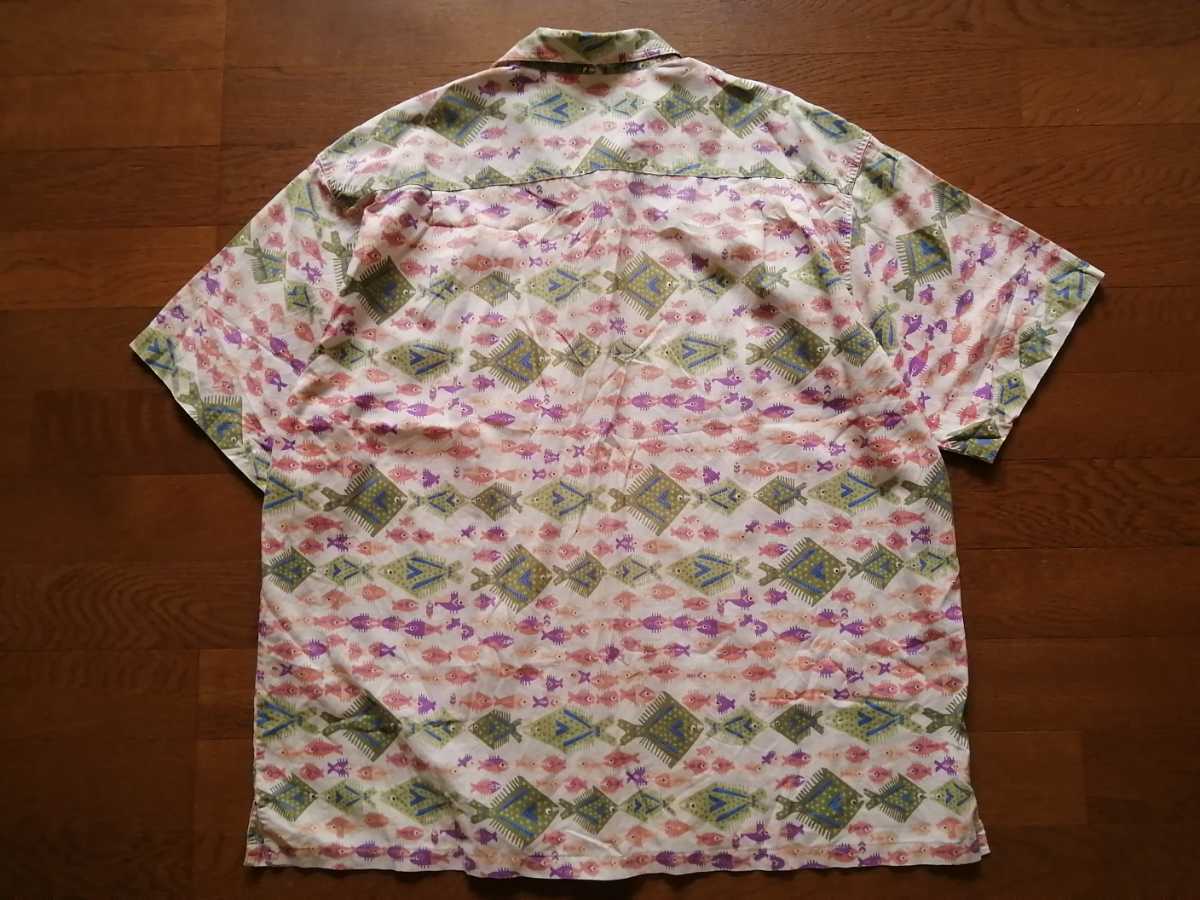 白タグ 90年代 patagonia パタゴニア ACシャツ Lサイズ 魚柄 白タグ 90年代 patagonia パタゴニア ACシャツ Lサイズ 魚柄