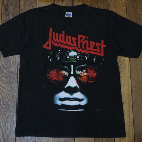 90s~ Judas Priest WORLD TOUR 1978-1979 Tシャツ M 両面プリント ジューダスプリースト Hellbent For Leather メタル バンド ロック_画像2