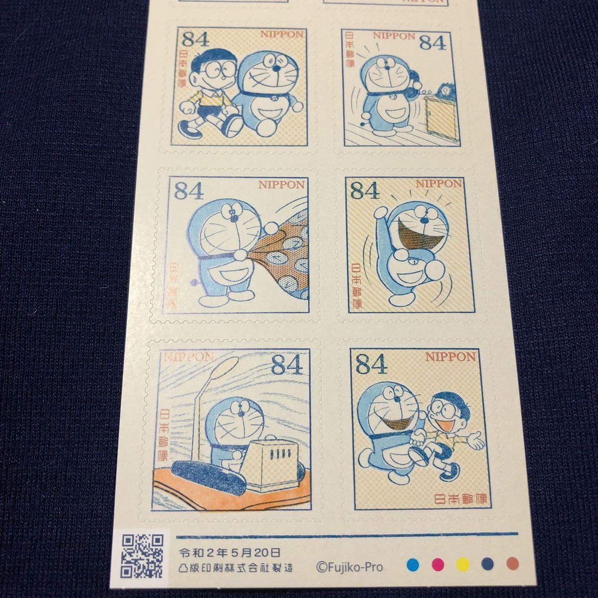 ドラえもん切手シート　グリーティング 記念切手 84円×10枚_画像3