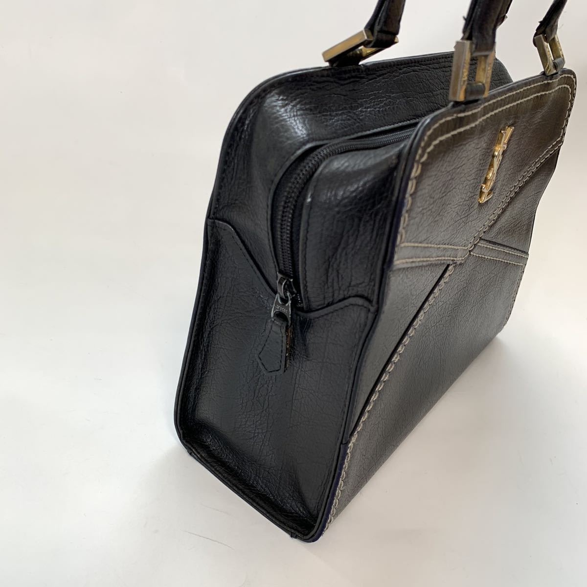 送料込み】YvesSaintLaurent イブサンローラン レア ハンドバッグ