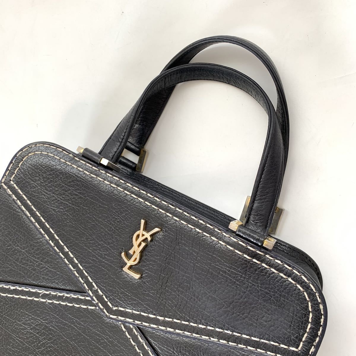 送料込み】YvesSaintLaurent イブサンローラン レア ハンドバッグ