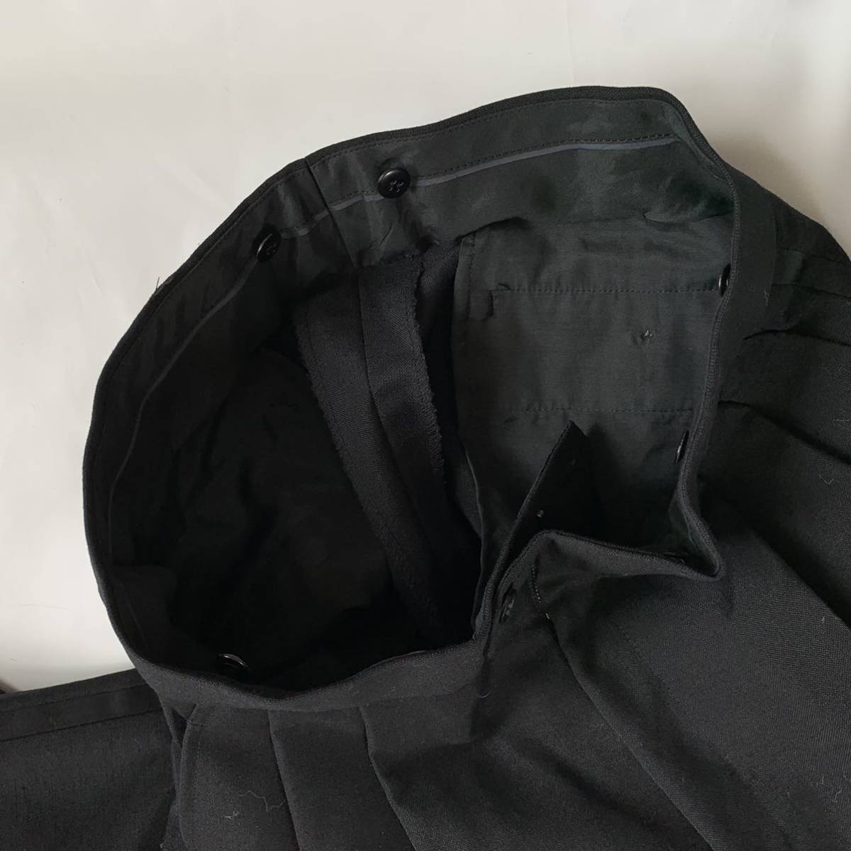 PayPayフリマ｜Yves Saint Laurent イブサンローラン 礼服 冠婚葬祭 スーツ ブラック 黒 メンズL