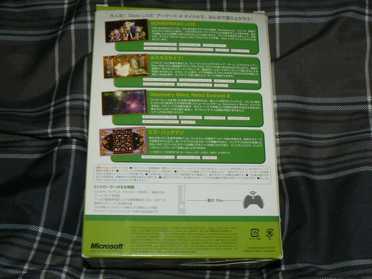 送料無料 Xbox360 ワイヤレス コントローラー ゲーム パック 即決