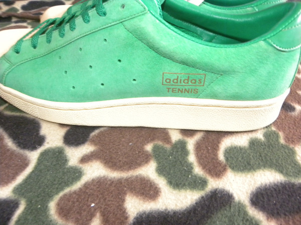 ★激レア★新品★TENNIS VINTAGEテニス?ヴィンテージ★限定復(fù)刻モデル★緑スエード?アディダスadidas