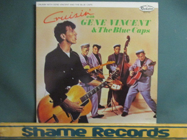 Gene Vincent & The Blue Caps ： Cruisin' With LP // 50's R&R / ロカビリー / Oldies オールディズ / 落札5点で送料無料_画像1