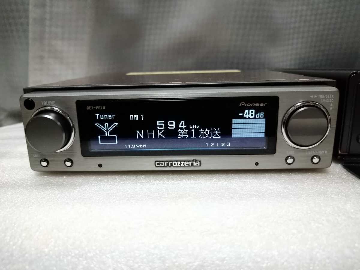 カロッツェリア DEX-P01Ⅱ DEQ-P01Ⅱ アンプレス プロセッサー カロッツェリア DEX-P01Ⅱ DEQ-P01Ⅱ アンプレス プロセッサー