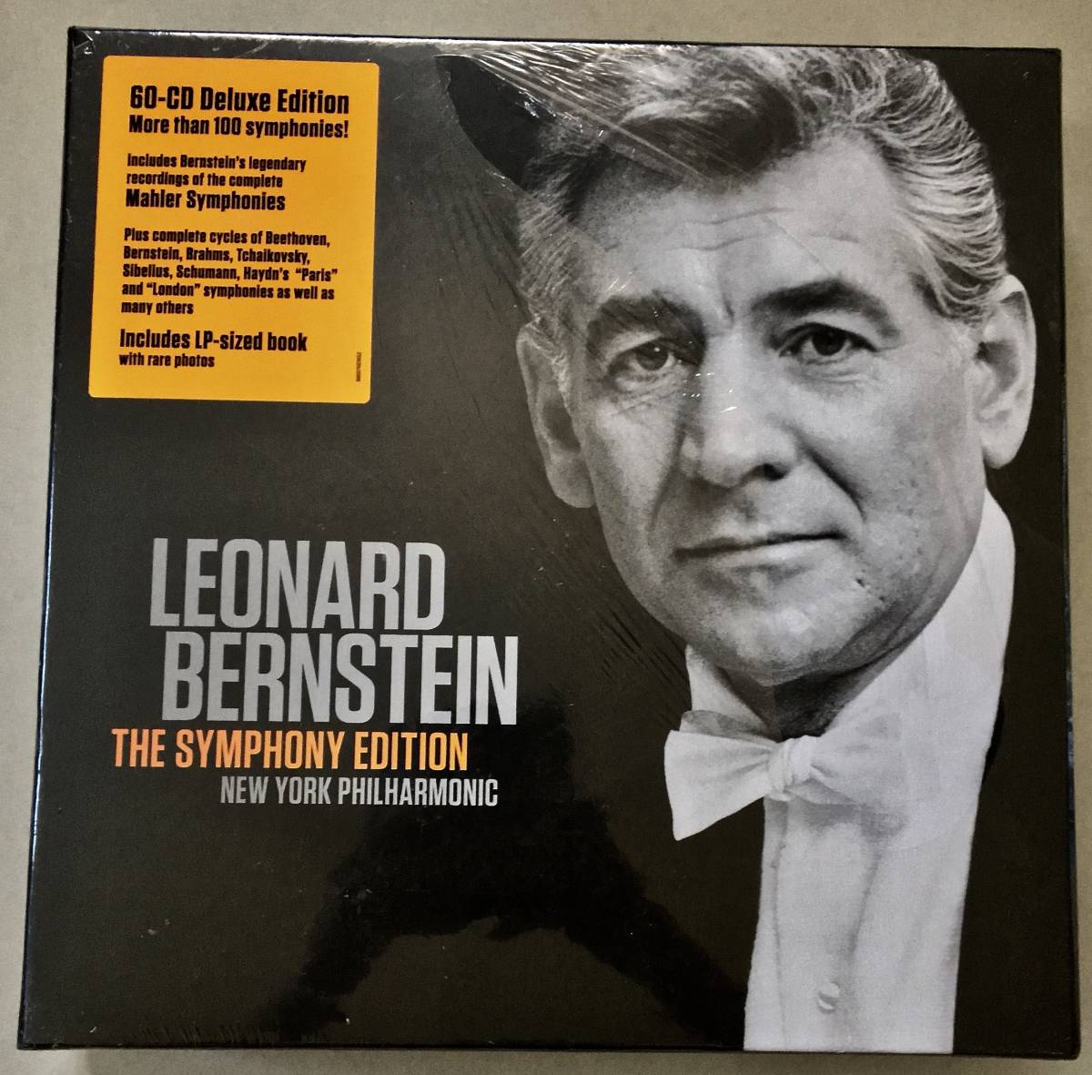  レナード・バーンスタイン　60枚組CDボックス　LEONARD BERNSTEIN : The Symphony Edition　NEW YORK PHILHARMONIC　SONY MUSIC_画像1