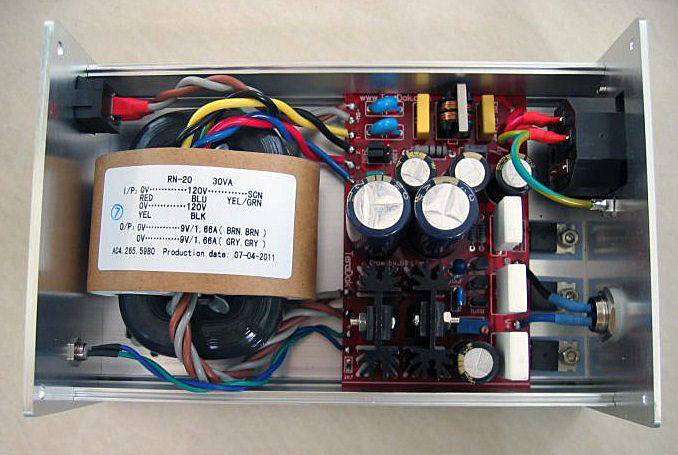 ★DC5V 3A/DC9V 2.5A/DC12V 1A/その他★AC/DC Rコアトランス電源_画像4