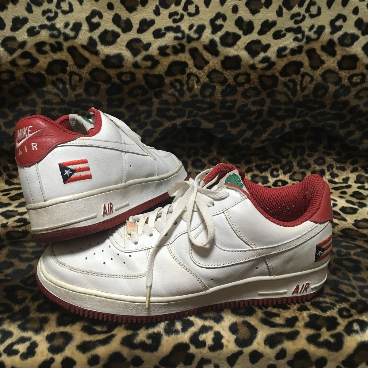 ナイキ☆エアフォース☆29センチ プエルトリコ カエル NIKE ナイキ☆エアフォース☆29センチ プエルトリコ カエル NIKE