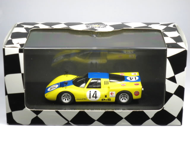エブロ 1/43 ダイハツ P-5 日本GP 1968 #14 完成品 エブロ 1/43 ダイハツ P-5 日本GP 1968 #14 完成品