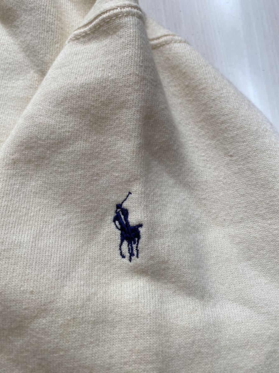 送料無料 90s polo ラルフローレン vintage ビンテージ 国旗 フラッグ FLAG ロゴ 刺繍 スウェット スエット トレーナー sport RRL county M_画像6