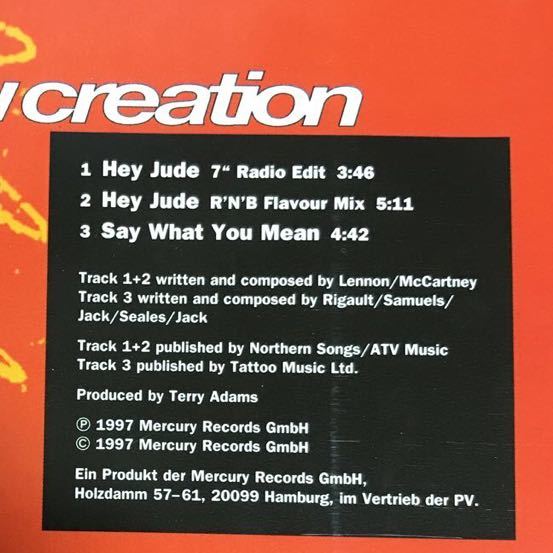 【r&b】New Creation / Hey Jude［CDs］The Beatles《5f081 9595》_画像4