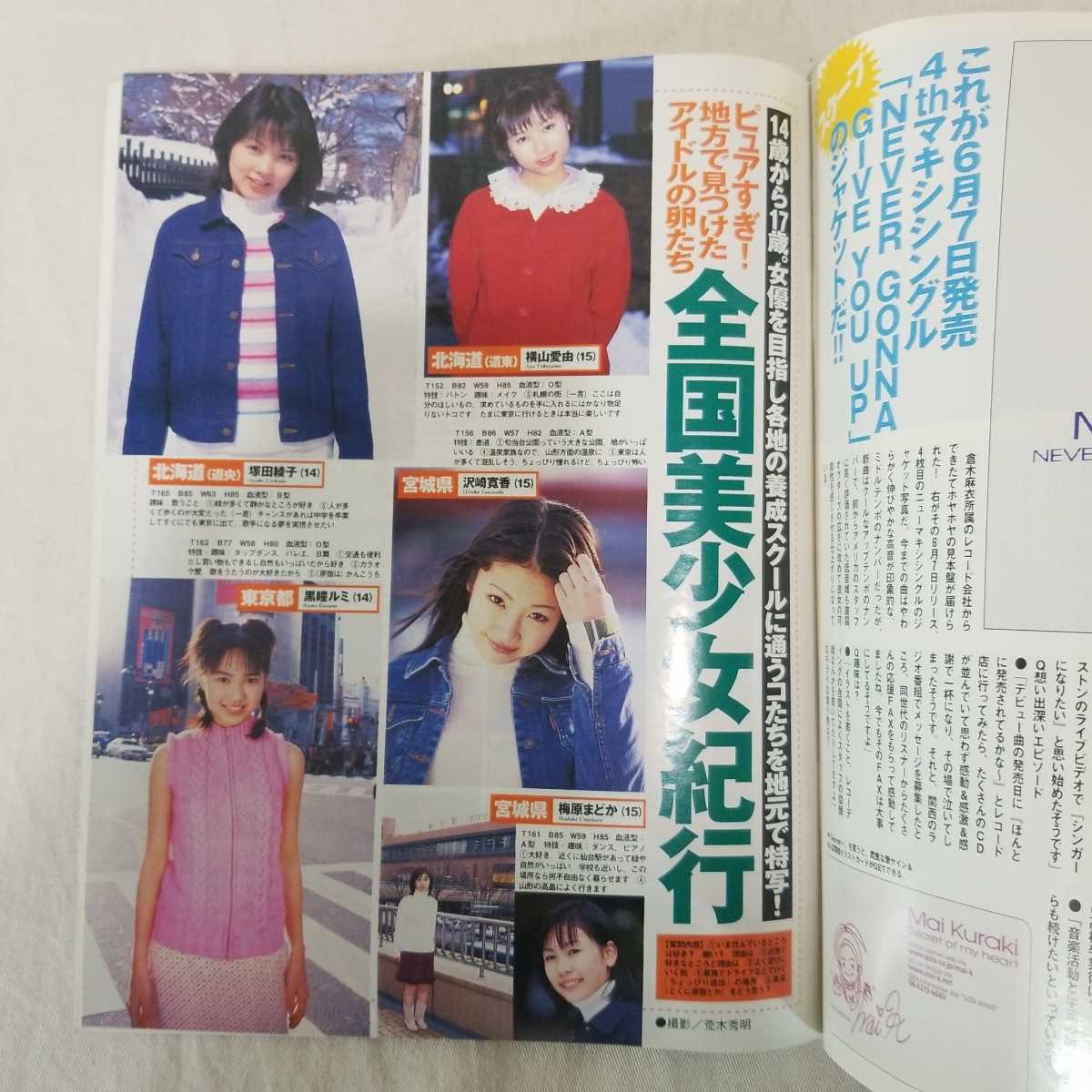 ヤフオク 週刊宝島 00年5月号 井川遥 長谷川京子 川村ひ