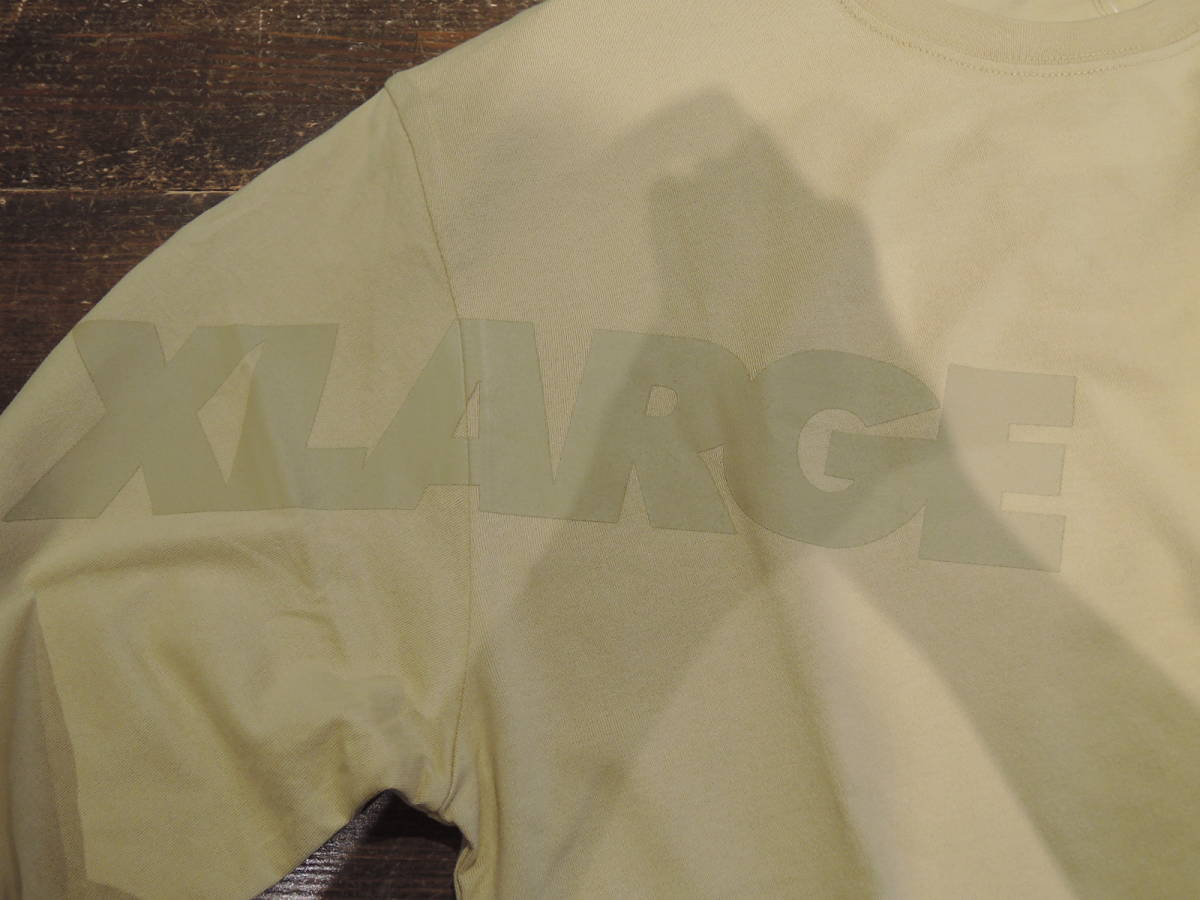 X-LARGE エクストララージ XLARGE L/S TEE RANDOM PRINT ベージュ L 最新人気品 送料込み_画像3