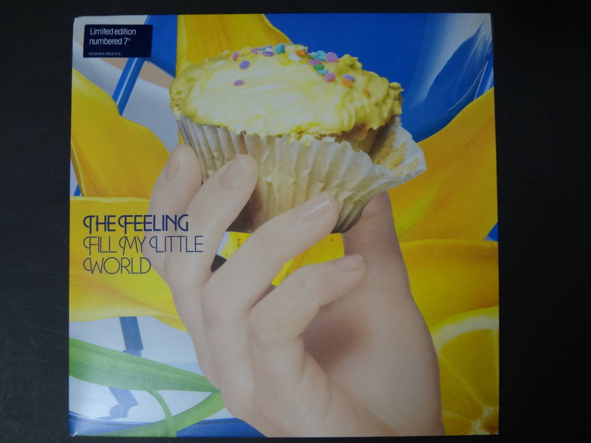 THE FEELING/fill my little world '06 UK reissue LTD No. 7インチ レコード クラブヒット ピアノポップ indie hoosiers orson zutons_画像1