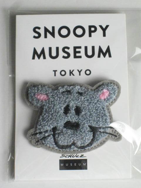 スヌーピーミュージアム　SNOOPY MUSEUM TOKYO　サガラ織バッジ ファーロン　送料無料　PEANUTS　サガラ織り バッジ ( スヌーピー )_画像1