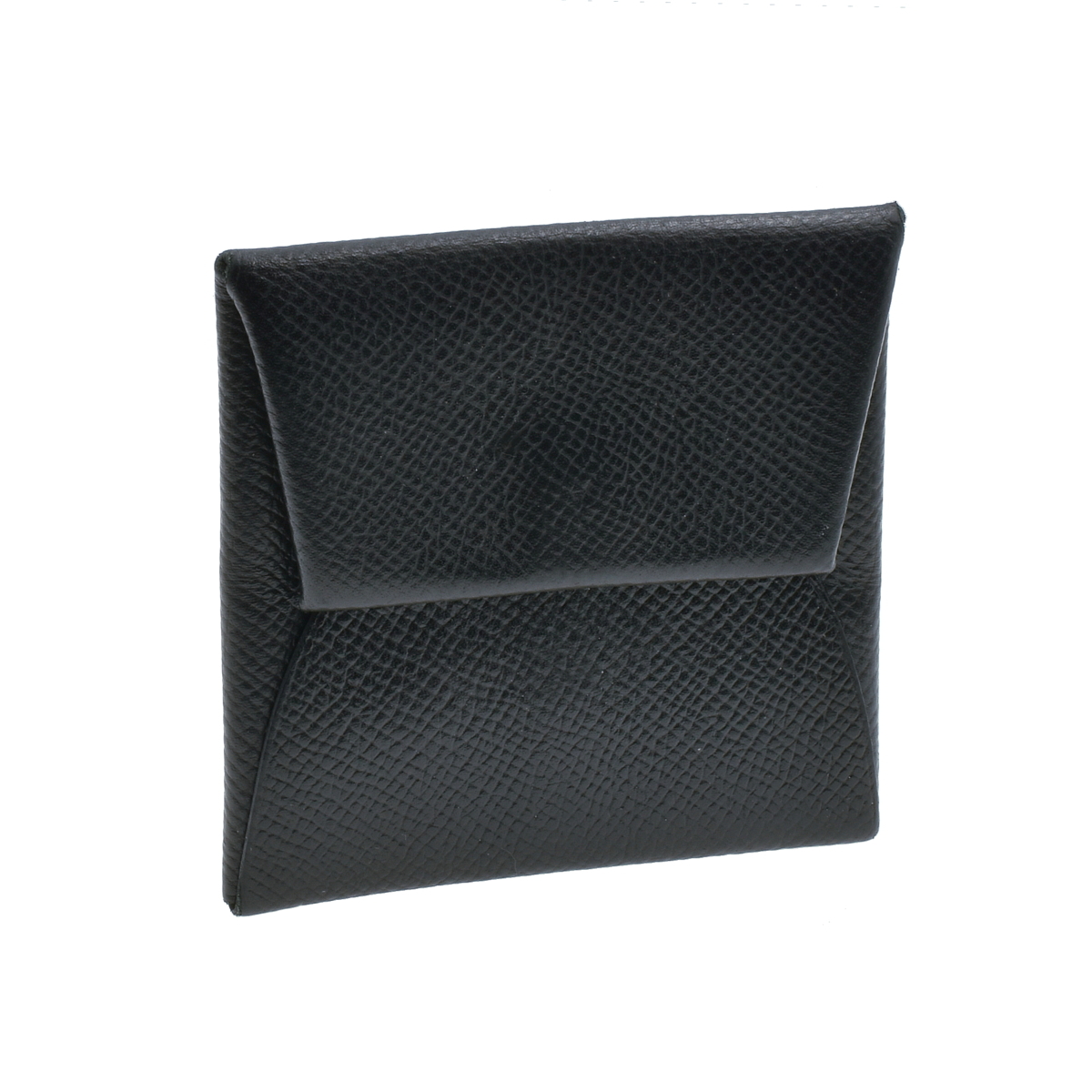 HERMES エルメス バスティア T刻印 コインケース ブラック A55-00-0347