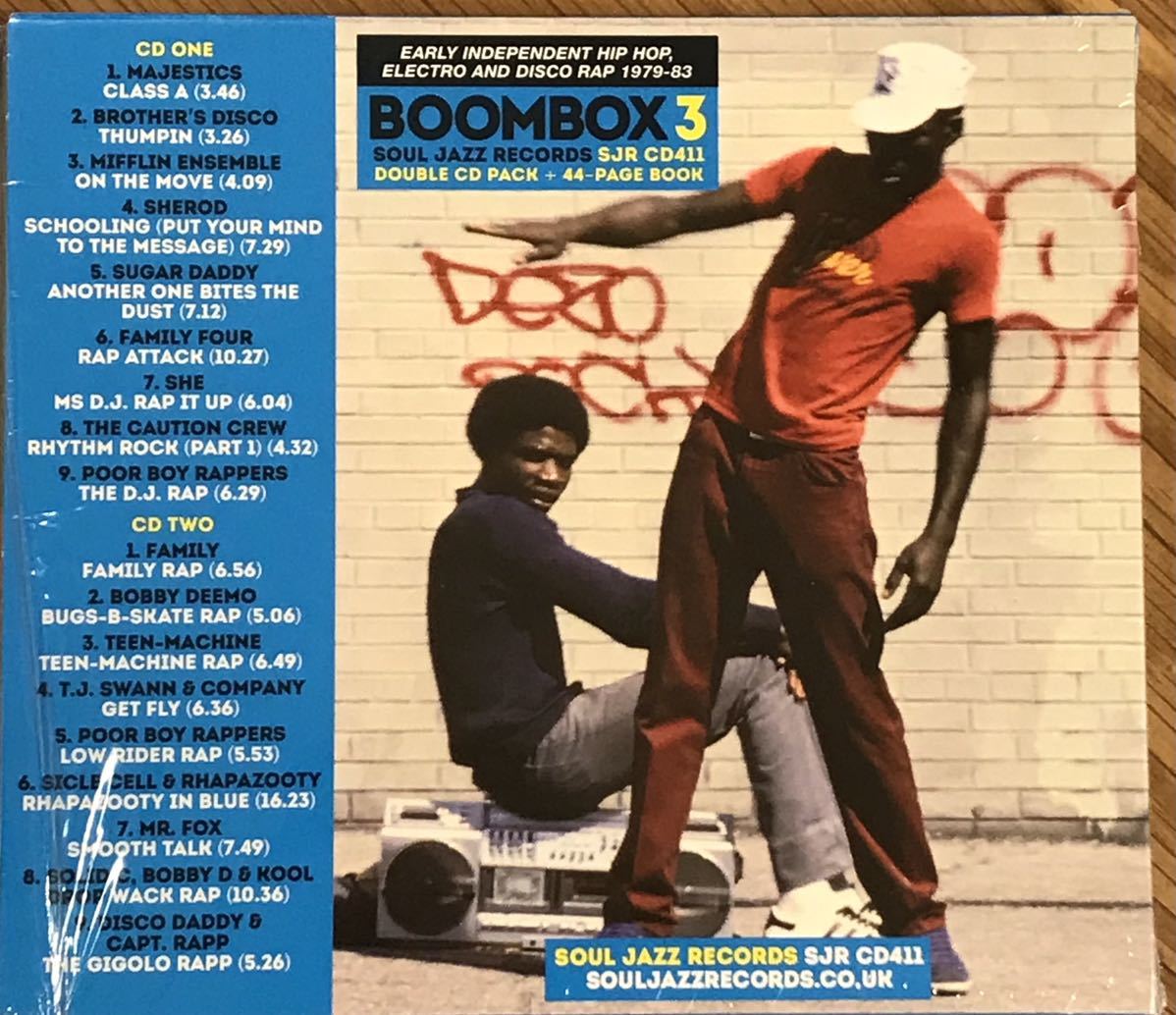 [2CD]Soul Jazz Records Presents Boombox 3: Early Independent Hip Hop, Electro & Disco Rap 1979-83