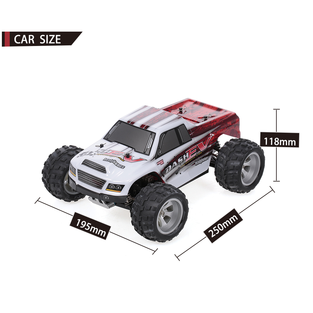 Wltoys A979-B 1/18 rc машина 2.4 грамм 4WD 70 kilo /h высокая скорость электрический полный соотношение пример грузовик дистанционное управление машина rc гусеничный ход vs A959-B