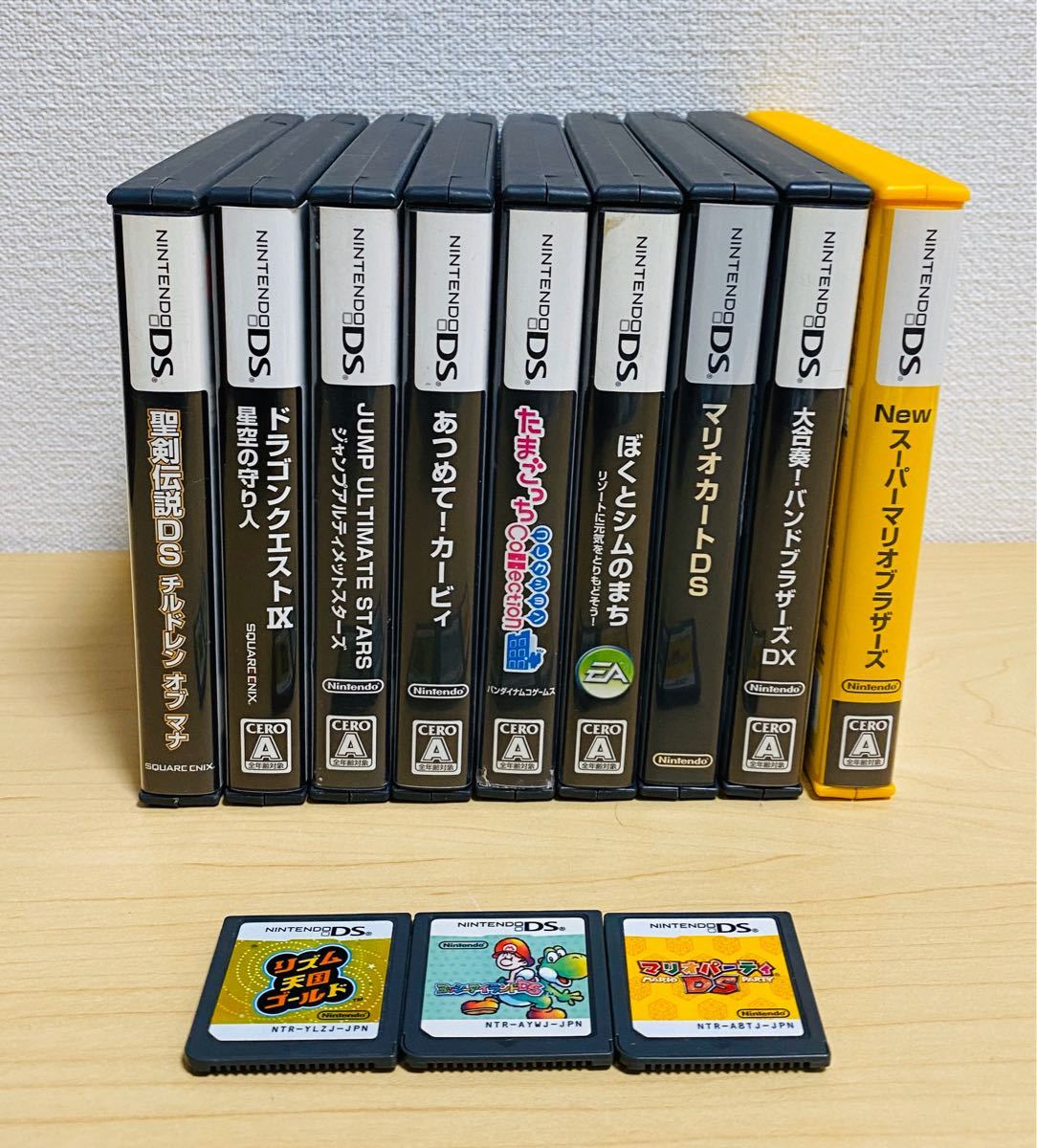 Nintendo DS ソフト 12本 まとめ売り 任天堂 ゲーム 中古 3