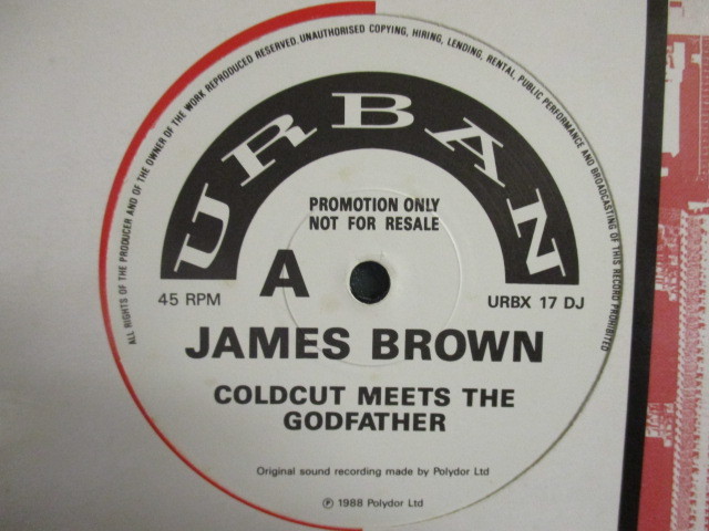 James Brown ： Coldcut Meets The Godfather 12'' // 落札5点で送料無料_画像2